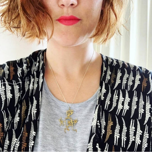 Kiddies Art Necklace