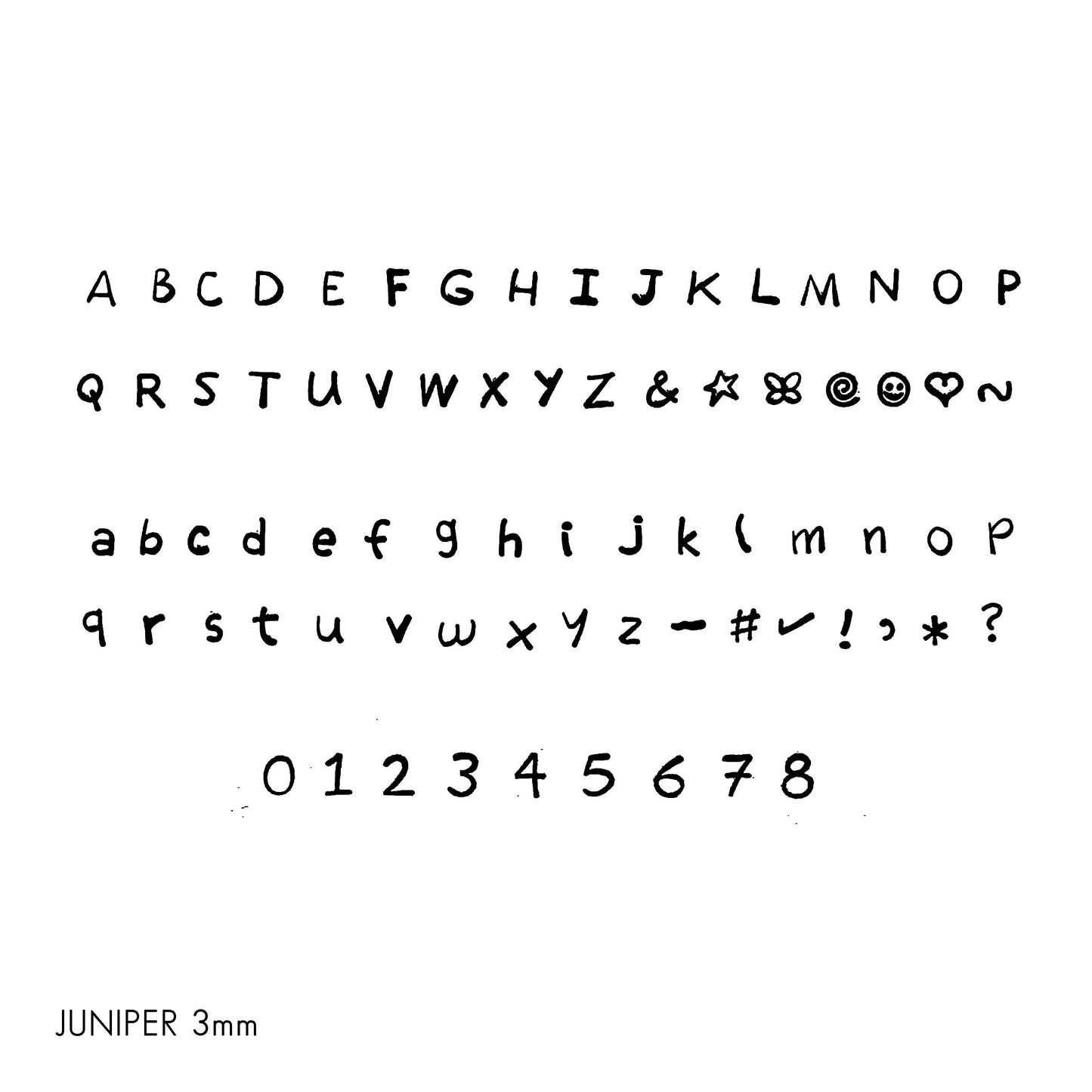 Nugget Name Necklace Vertical