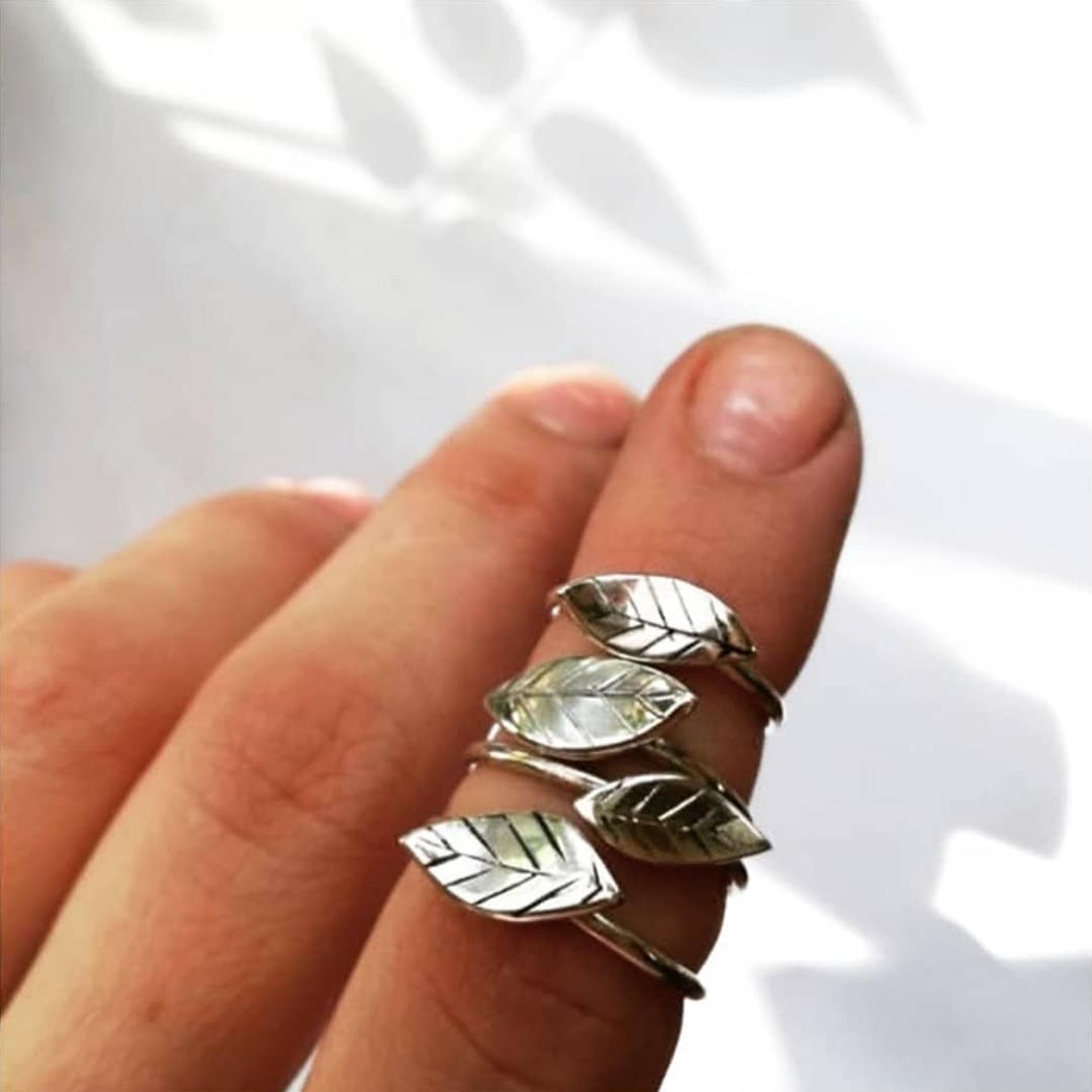 Leaf Ring – Miss H Jewellery Design