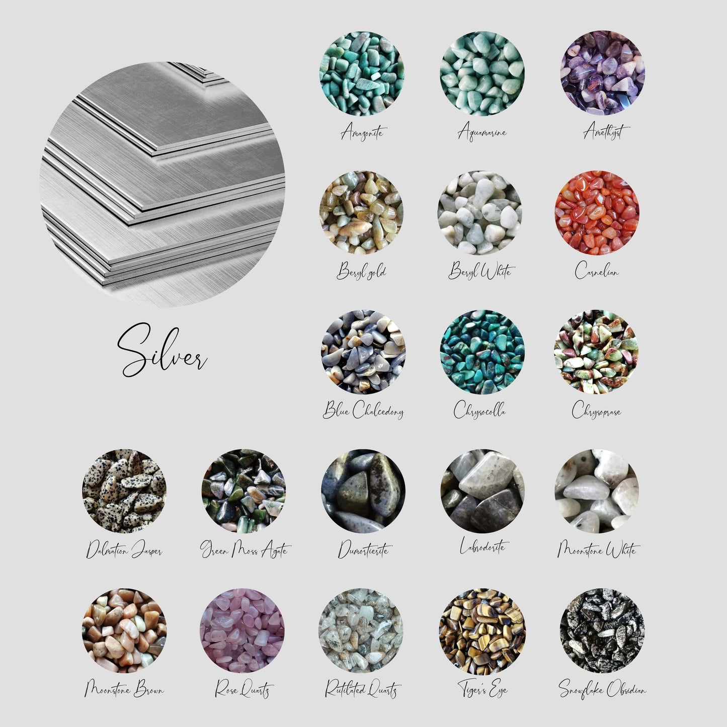 Petite Stone Bezel Chunk Ring