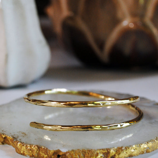 Bark Wrap Bangle