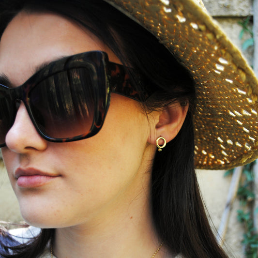 TEENY TINY URCHIN Stud Earrings