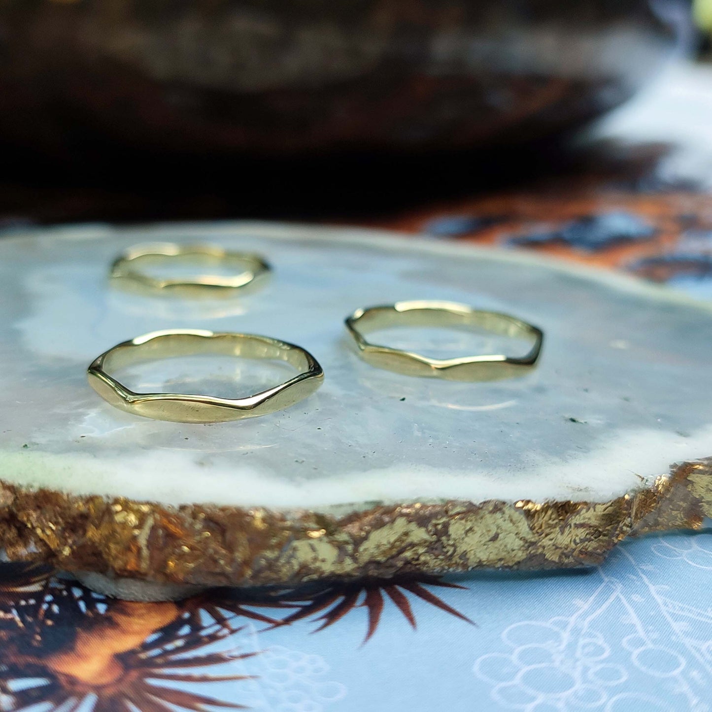HEPTAGON Stack Ring